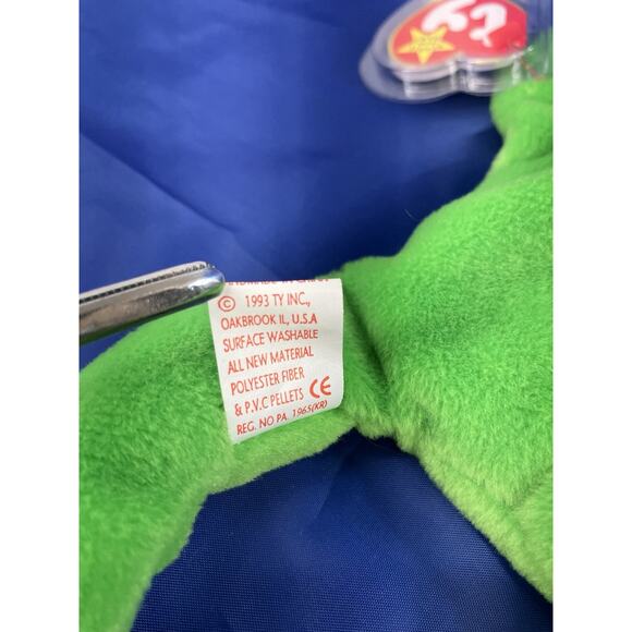 Ty Beanie Babies Frog Bundle (2pcs) Legs And Smoochy - Picture 6 of 13